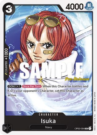 Isuka (OP02-094) - Paramount War Pre-Release Cards  [Uncommon]