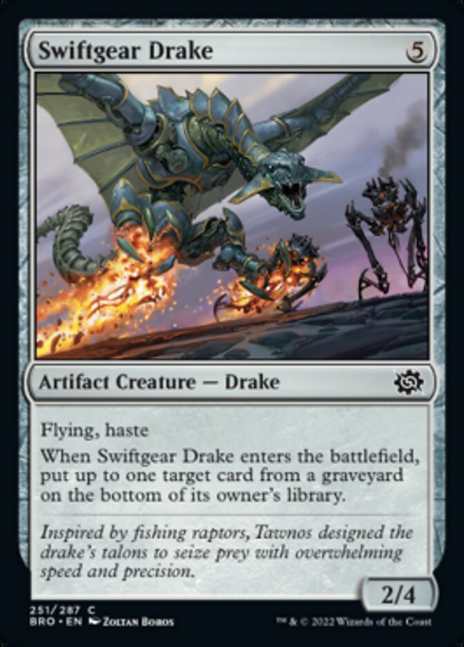 Swiftgear Drake (BRO-251) - The Brothers' War [Common]