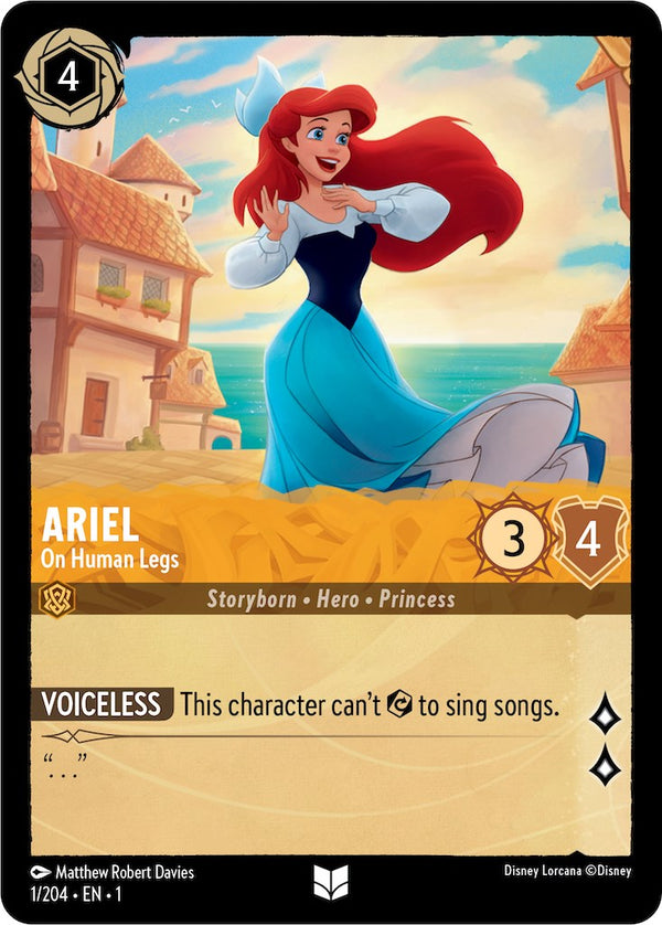 Ariel - On Human Legs (1/204) - The First Chapter  [Uncommon]