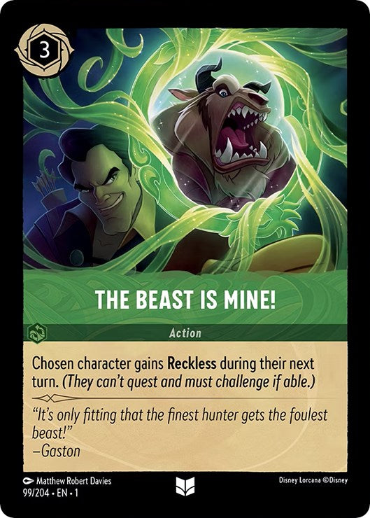 The Beast is Mine! (99/204) - The First Chapter  [Uncommon]