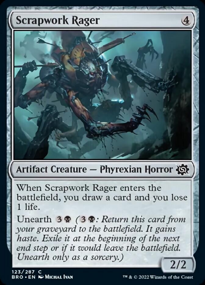 Scrapwork Rager (BRO-123) - The Brothers' War [Common]