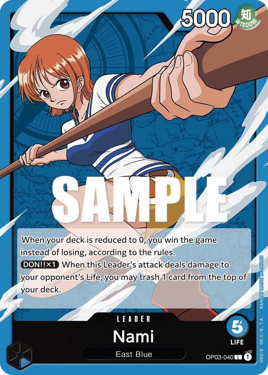 Nami (040) (OP03-040) - Pillars of Strength  [Leader]