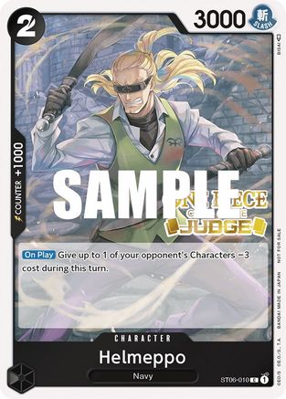 Helmeppo (Judge) (ST06-010) - One Piece Promotion Cards Foil [Promo]