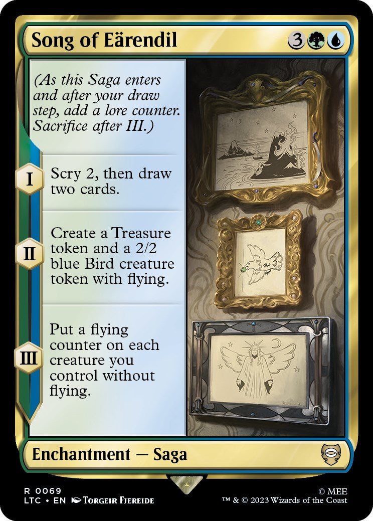 Song of Eärendil (LTC-069) - Tales of Middle-earth Commander [Rare]