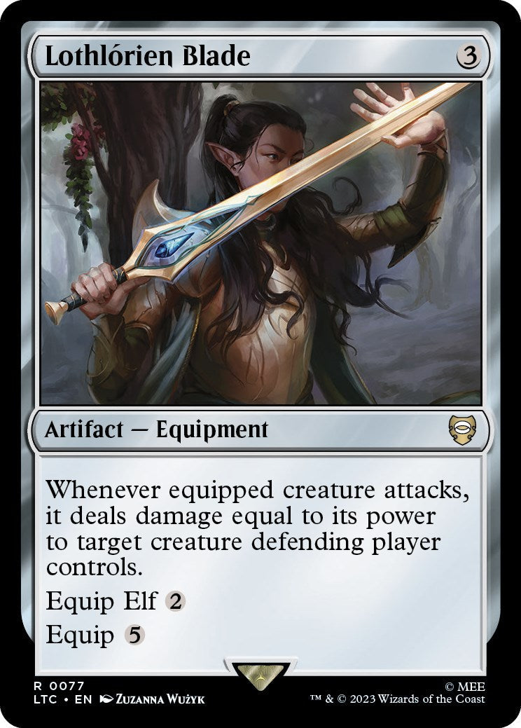 Lothlórien Blade (LTC-077) - Tales of Middle-earth Commander [Rare]