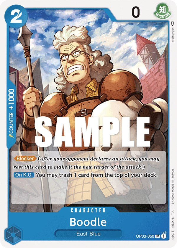 Boodle (OP03-050) - Pillars of Strength  [Uncommon]