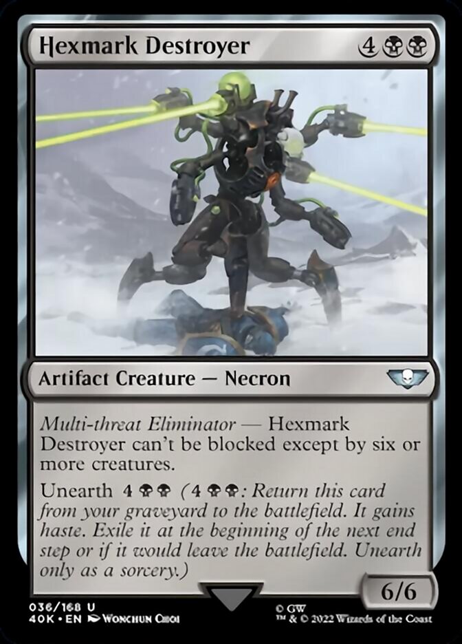Hexmark Destroyer (40K-036) - Warhammer 40,000 Commander [Uncommon]