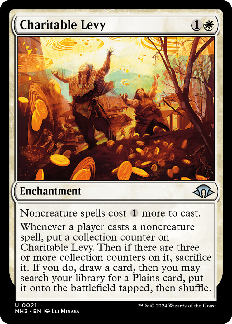 Charitable Levy (MH3-021) - Modern Horizons 3 Foil [Uncommon]