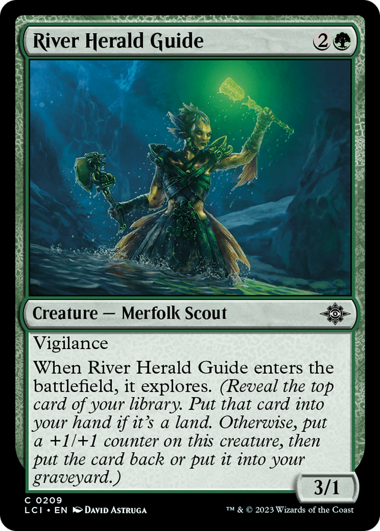 River Herald Guide (LCI-209) - The Lost Caverns of Ixalan [Common]