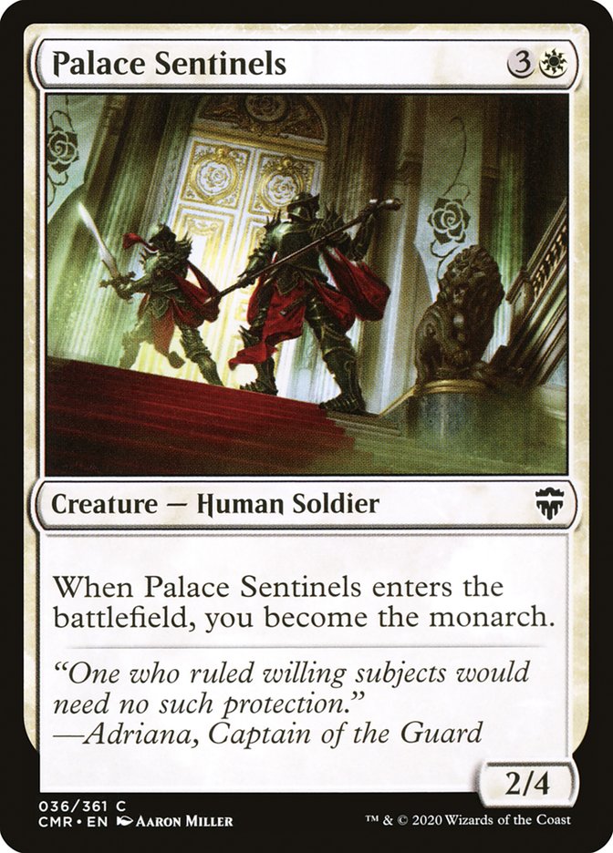 Palace Sentinels (CMR-036) - Commander Legends [Common]