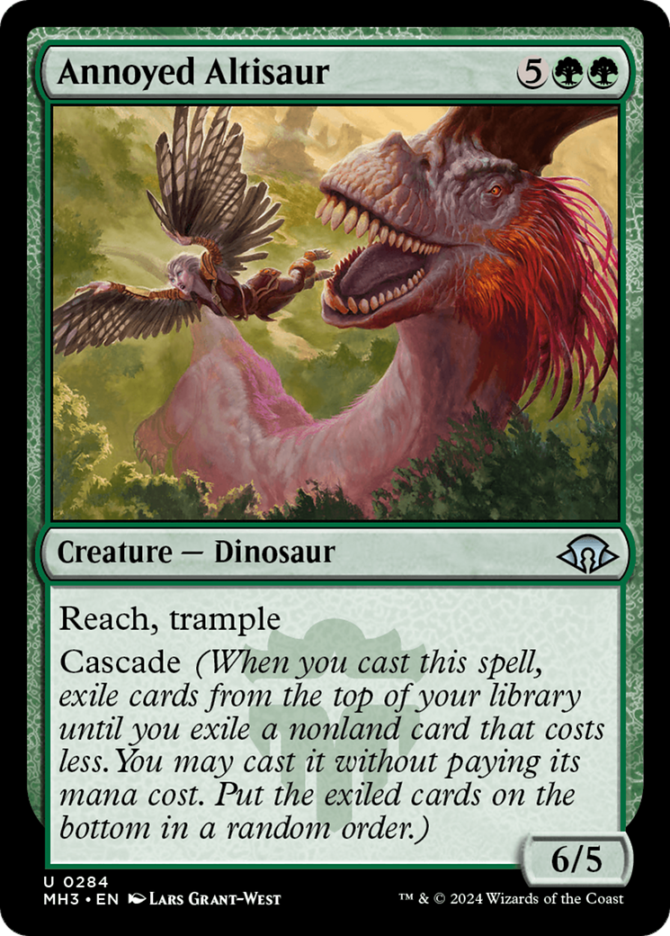 Annoyed Altisaur (MH3-284) - Modern Horizons 3 [Uncommon]
