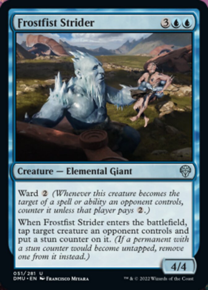 Frostfist Strider (DMU-051) - Dominaria United [Uncommon]