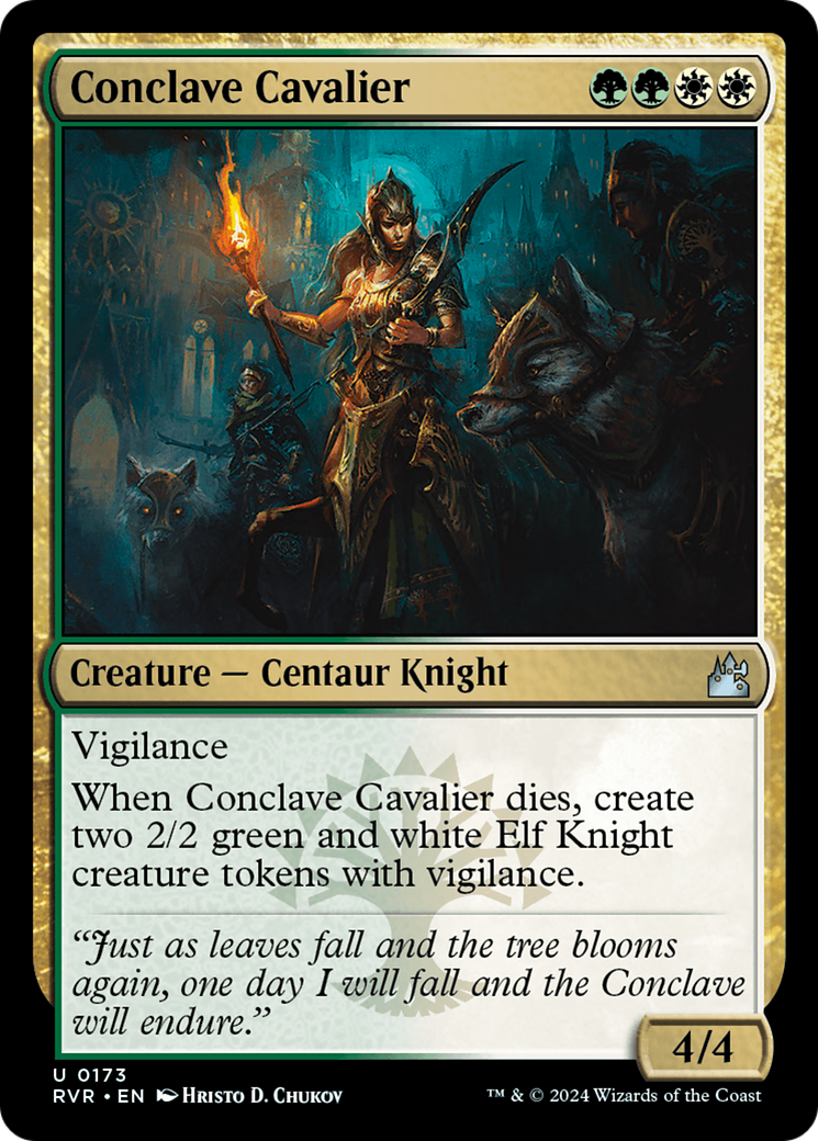 Conclave Cavalier (RVR-173) - Ravnica Remastered [Uncommon]