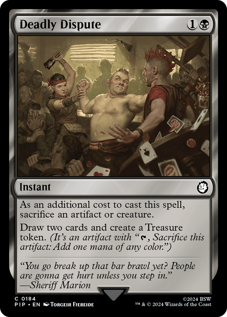 Deadly Dispute (PIP-184) - Fallout [Common]