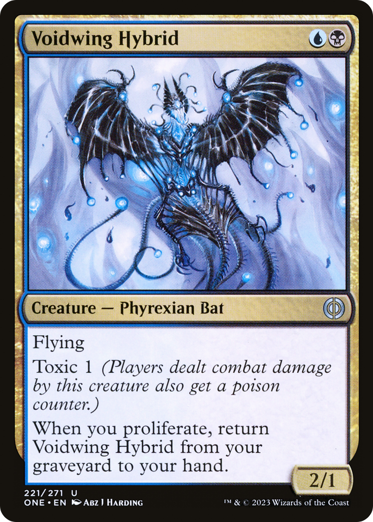 Voidwing Hybrid (ONE-221) - Phyrexia: All Will Be One [Uncommon]