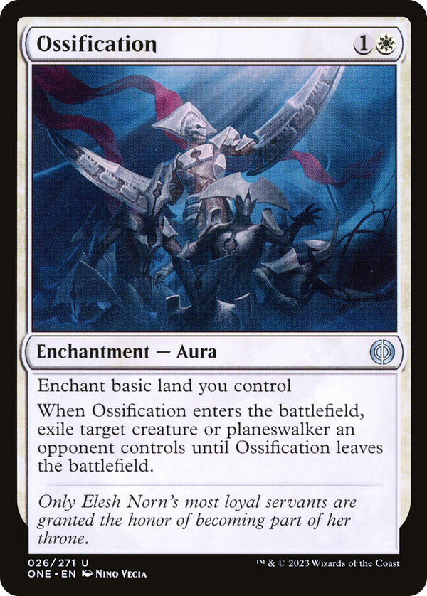 Ossification (ONE-026) - Phyrexia: All Will Be One [Uncommon]