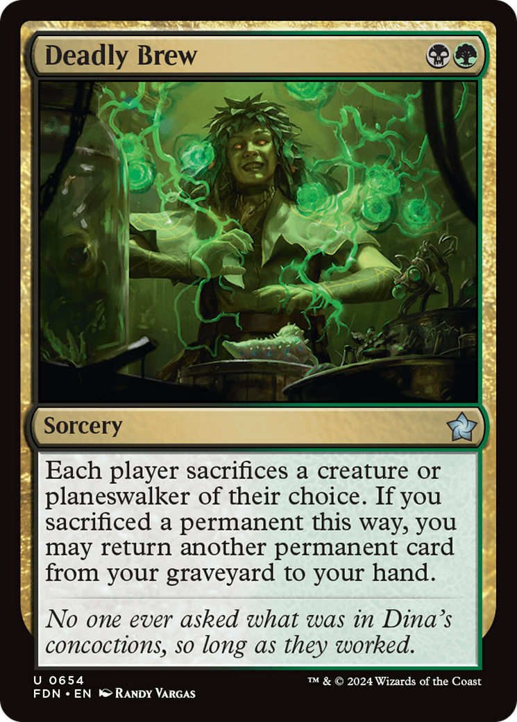 Deadly Brew (FDN-654) - Foundations [Uncommon]