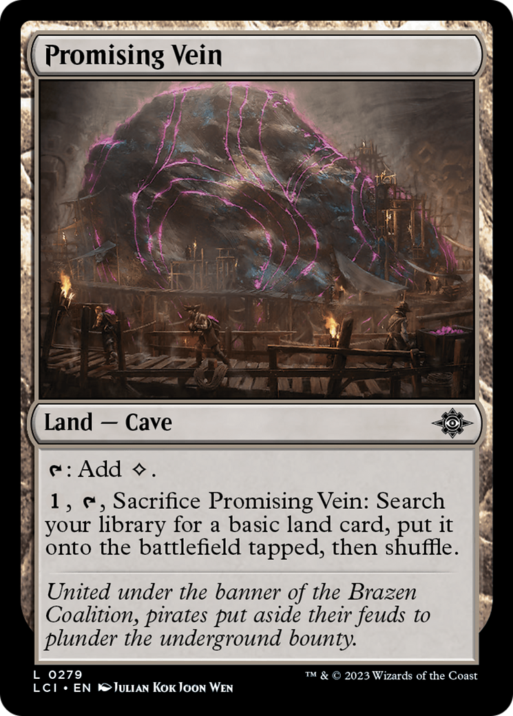 Promising Vein (LCI-279) - The Lost Caverns of Ixalan [Common]