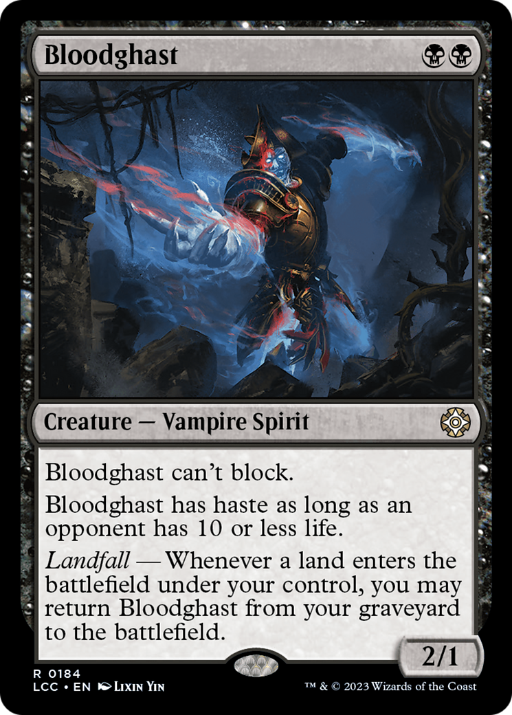 Bloodghast (LCC-184) - The Lost Caverns of Ixalan Commander [Rare]