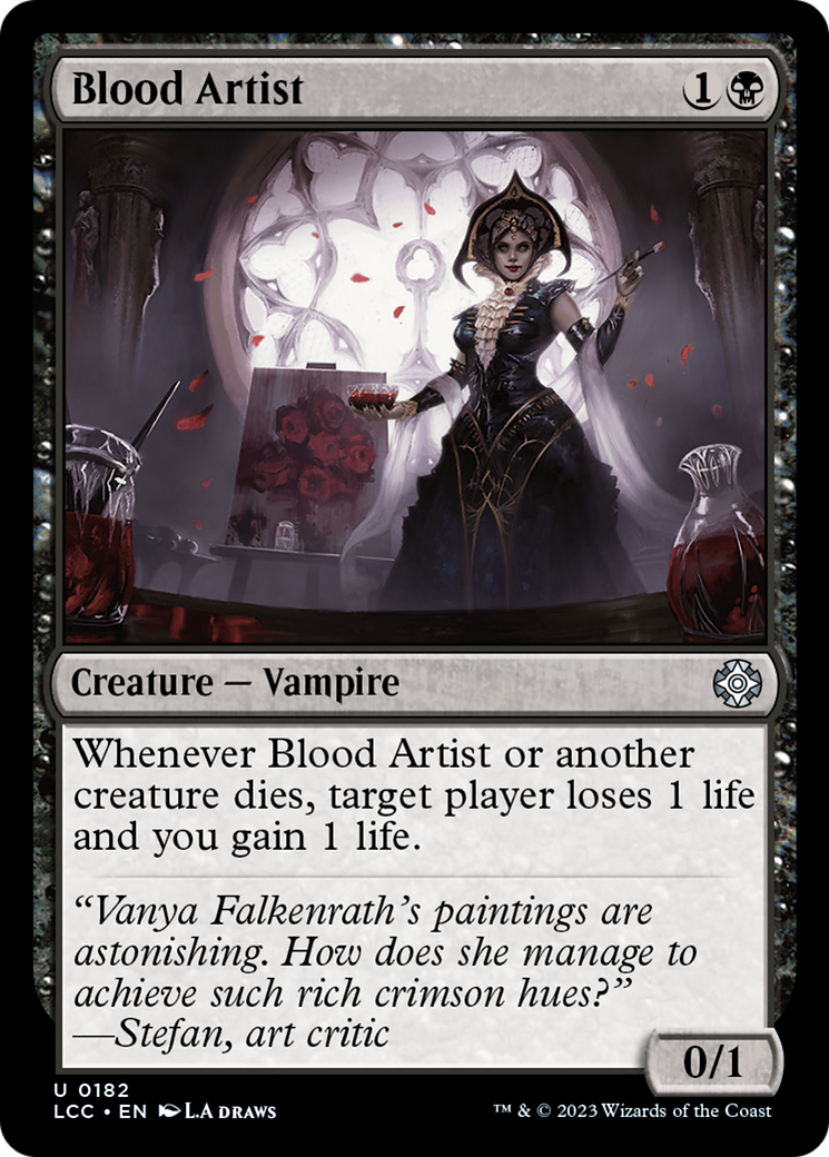 Blood Artist (LCC-182) - The Lost Caverns of Ixalan Commander [Uncommon]