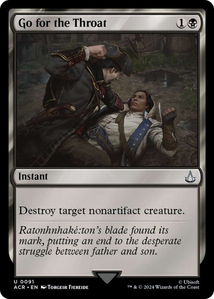 Go for the Throat (ACR-091) - Assassin's Creed [Uncommon]