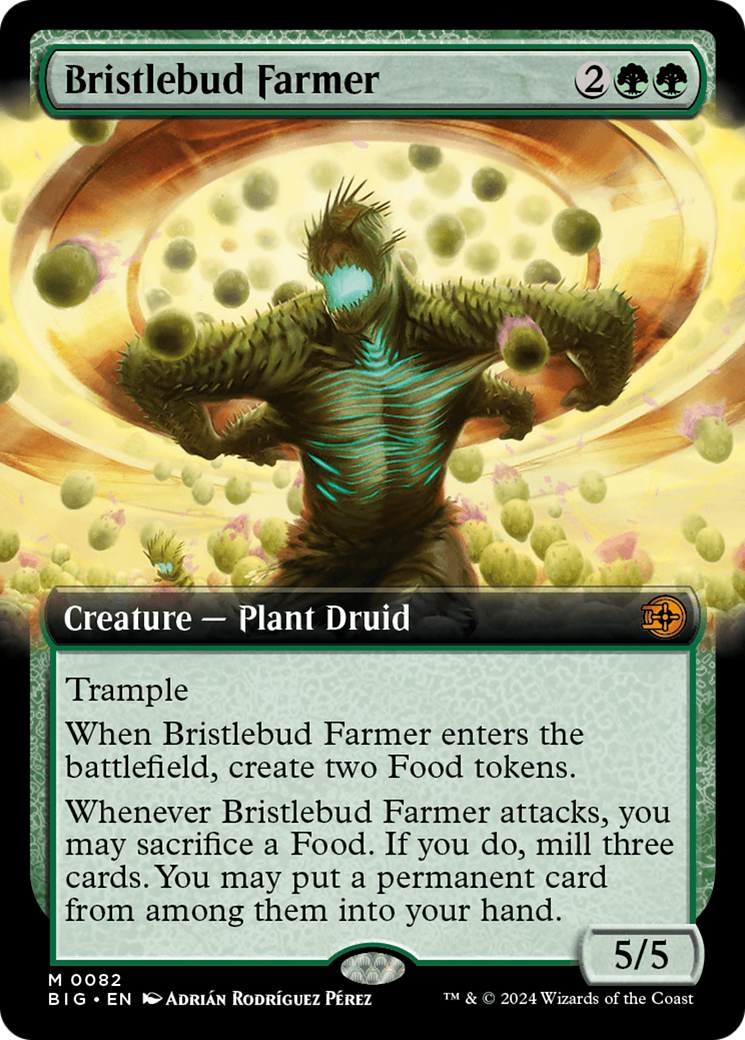 Bristlebud Farmer (BIG-082) - The Big Score: (Extended Art) Foil [Mythic]