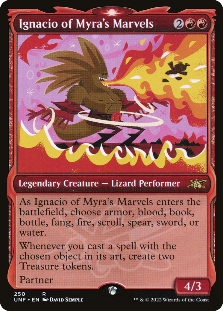 Ignacio of Myra's Marvels (UNF-250) - Unfinity: (Showcase) Foil [Rare]