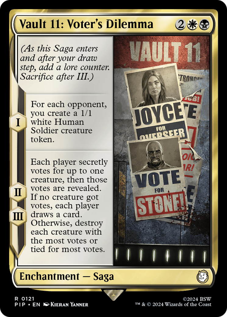 Vault 11: Voter's Dilemma (PIP-121) - Fallout [Rare]