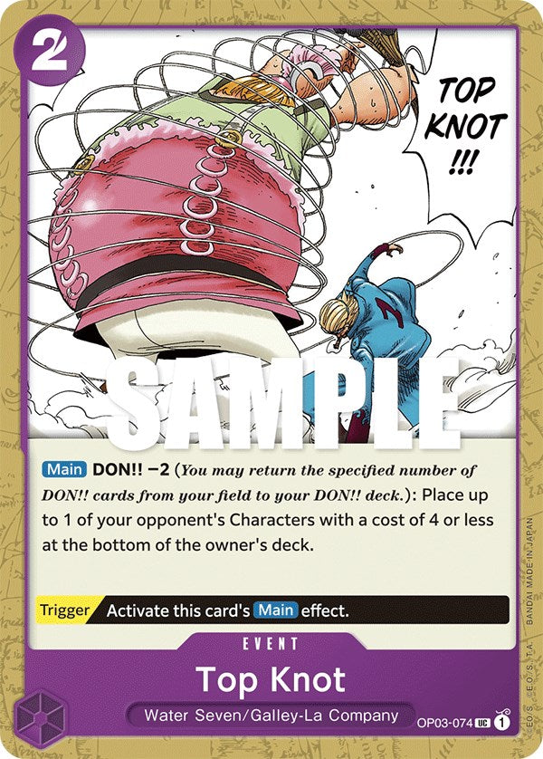 Top Knot (OP03-074) - Pillars of Strength  [Uncommon]