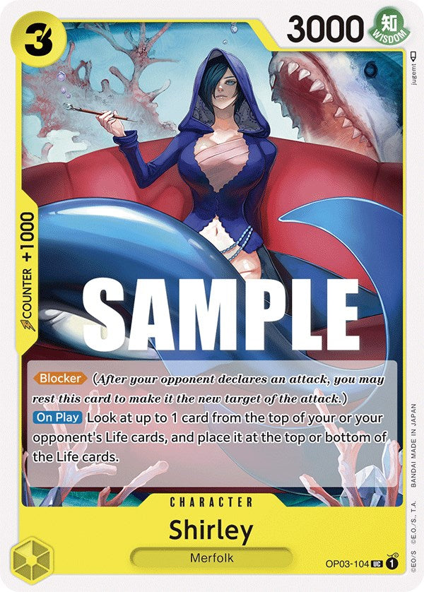 Shirley (OP03-104) - Pillars of Strength  [Uncommon]