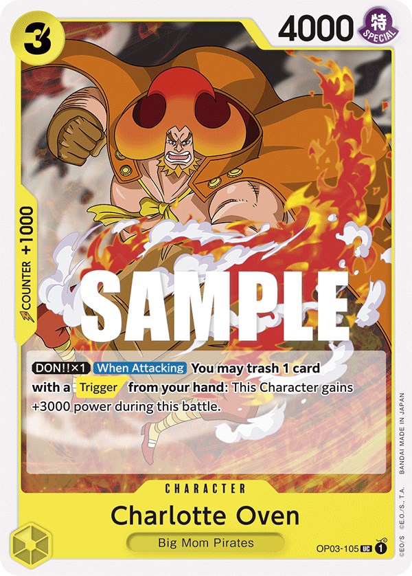 Charlotte Oven (OP03-105) - Pillars of Strength  [Uncommon]