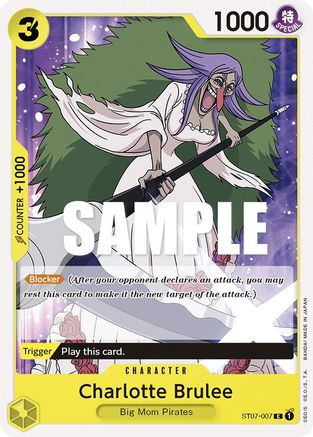 Charlotte Brulee (ST07-007) - Starter Deck 7: Big Mom Pirates  [Common]