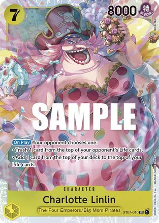 Charlotte Linlin (010) (ST07-010) - Starter Deck 7: Big Mom Pirates Foil [Super Rare]