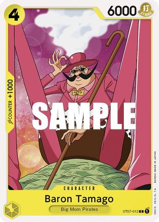 Baron Tamago (ST07-012) - Starter Deck 7: Big Mom Pirates  [Common]