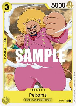 Pekoms (ST07-014) - Starter Deck 7: Big Mom Pirates  [Common]