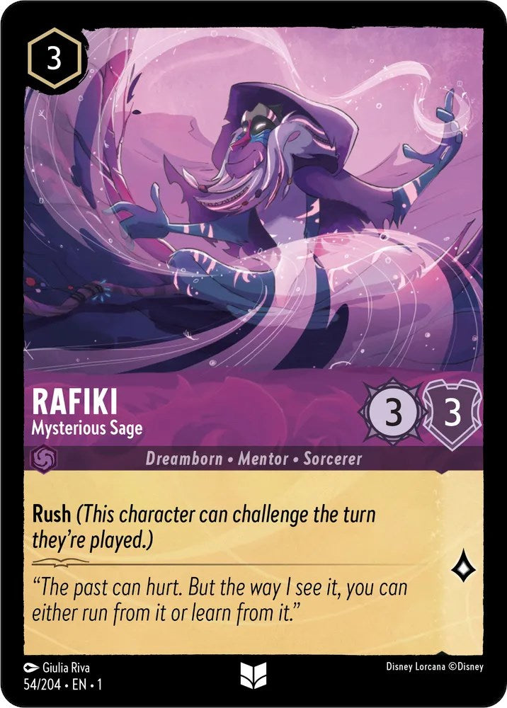 Rafiki - Mysterious Sage (54/204) - The First Chapter  [Uncommon]
