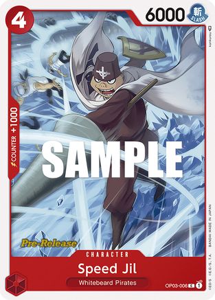 Speed Jil (OP03-006) - Pillars of Strength Pre-Release Cards  [Common]