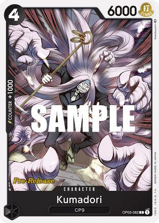 Kumadori (OP03-082) - Pillars of Strength Pre-Release Cards  [Common]