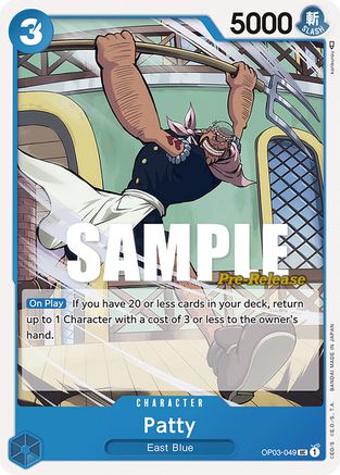 Patty (OP03-049) - Pillars of Strength Pre-Release Cards  [Uncommon]