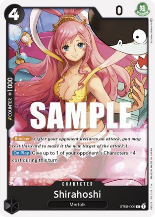 Shirahoshi (ST08-006) - Starter Deck 8: Monkey.D.Luffy  [Common]