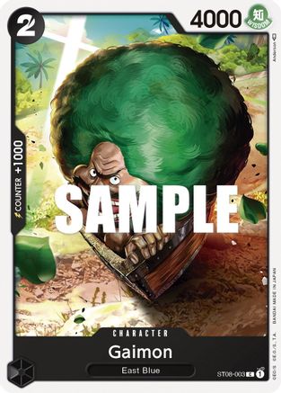 Gaimon (ST08-003) - Starter Deck 8: Monkey.D.Luffy  [Common]