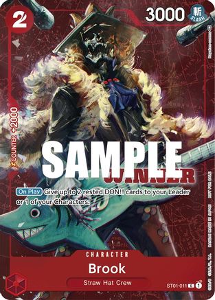 Brook (Winner Pack Vol. 4) (ST01-011) - One Piece Promotion Cards Foil [Common]