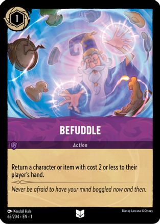 Befuddle (62/204) - The First Chapter Cold Foil [Uncommon]