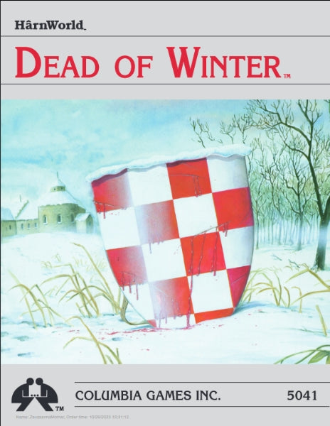 Dead of Winter (Columbia Games Book)
