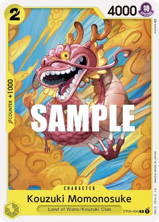 Kouzuki Momonosuke (ST09-006) - Starter Deck 9: Yamato  [Common]