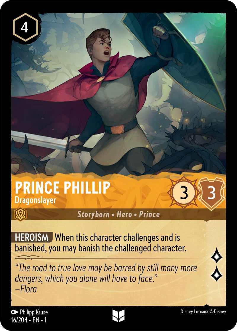 Prince Phillip - Dragonslayer (16/204) - The First Chapter  [Uncommon]