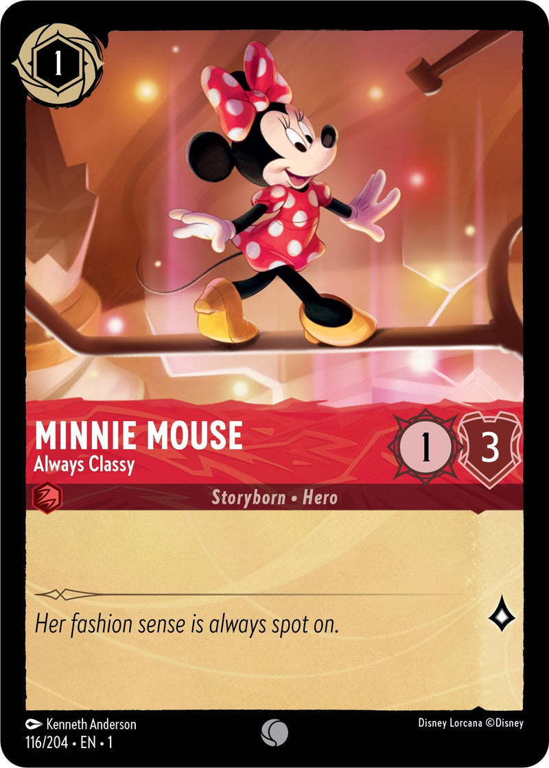 Minnie Mouse - Always Classy (116/204) - The First Chapter  [Common]