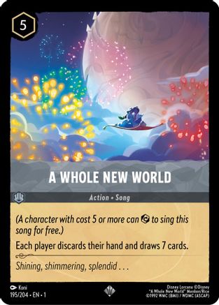 A Whole New World (195/204) - The First Chapter  [Super Rare]