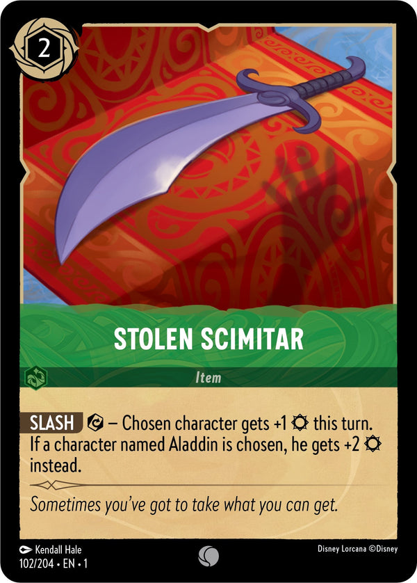 Stolen Scimitar (102/204) - The First Chapter  [Common]