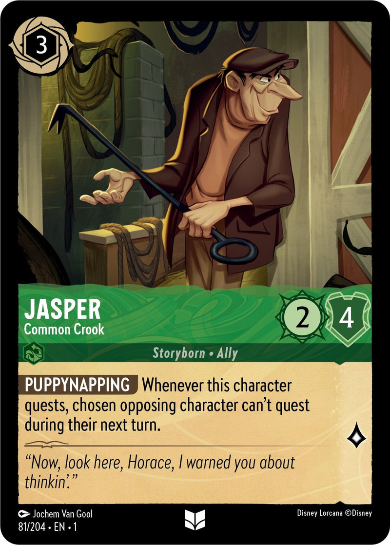 Jasper - Common Crook (81/204) - The First Chapter  [Uncommon]